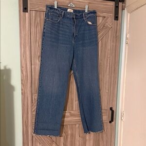 Abercrombie & Fitch High Rise Blue Jeans